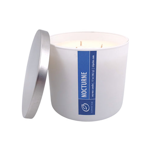 Nocturne White 3-Wick Candle