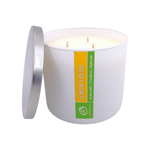 Lemon Fresh White 3-Wick Candle