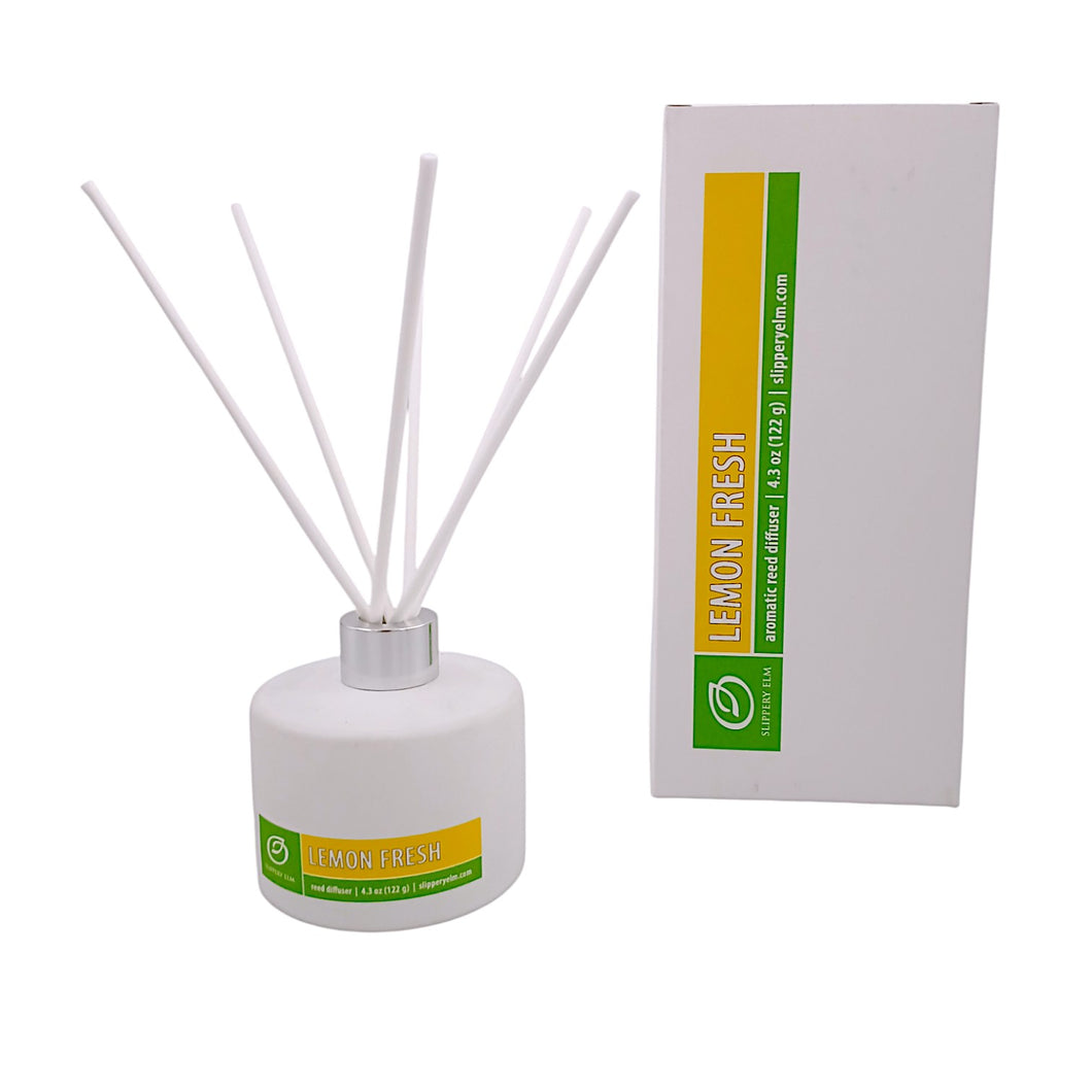 4.3oz Lemon Fresh Aromatic Reed Diffuser