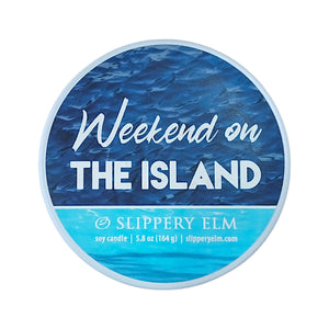 Weekends 5.8oz Coastal Life.Style Candle Tin