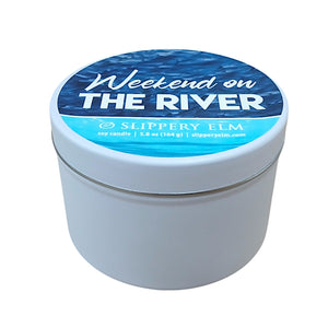 Weekends 5.8oz Coastal Life.Style Candle Tin