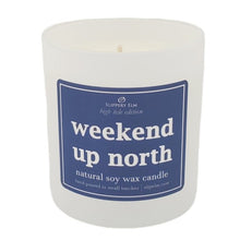 Load image into Gallery viewer, Weekend Up North 9oz Boardwalk Series Candle