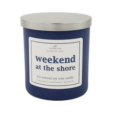 Load image into Gallery viewer, Weekend at the Shore 9oz Boardwalk Series Candle