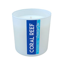 Load image into Gallery viewer, Coral Reef 8.5oz Coastal LifeStyle Glass Candle