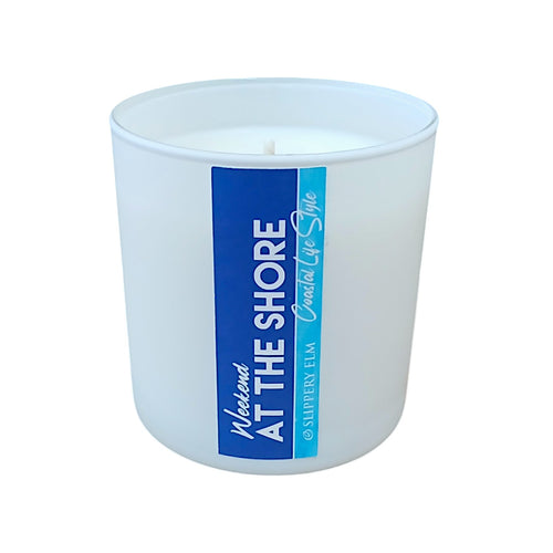 Weekends 8.5oz Coastal LifeStyle Glass Candle