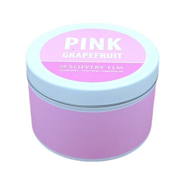 Pink Grapefruit 5.8oz Candle Tin