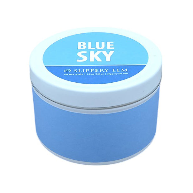 Blue Sky 5.8oz Candle Tin