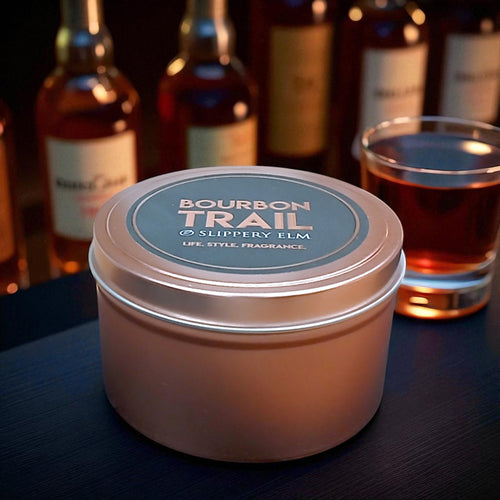 Bourbon Trail 5.8oz Lodge LifeStyle Candle Tin