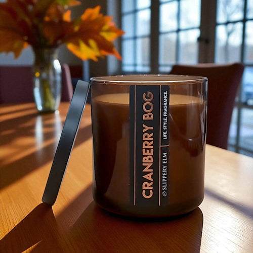 Cranberry Bog 8.5oz Lodge LifeStyle Glass Candle