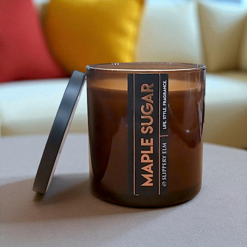 Maple Sugar 8.5oz Lodge LifeStyle Glass Candle