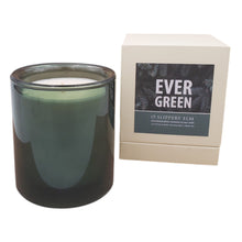 Load image into Gallery viewer, Evergreen Glass Statement Candle