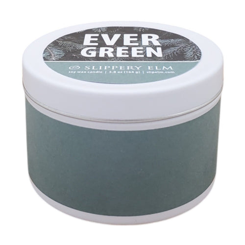 Evergreen 5.8oz Candle Tin