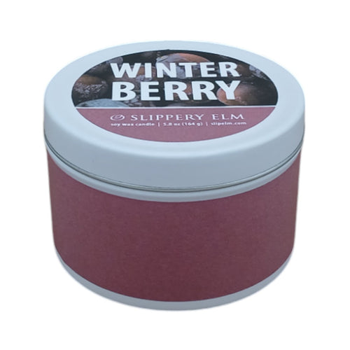 Winter Berry 5.8oz Candle Tin