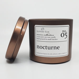 f.05/ Nocturne Reserve Collection 11.5oz Candle Tin