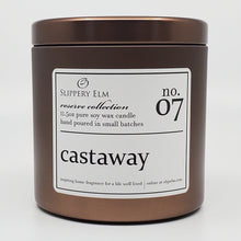 Load image into Gallery viewer, f.07/ Castaway Reserve Collection 11.5oz Candle Tin