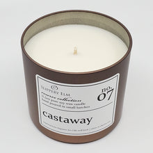 Load image into Gallery viewer, f.07/ Castaway Reserve Collection 11.5oz Candle Tin