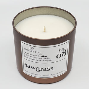 f.08/ Sawgrass Reserve Collection 11.5oz Candle Tin