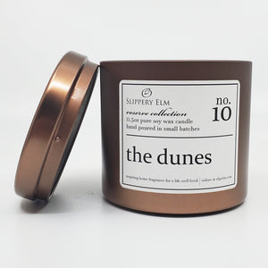 f.10/ The Dunes Reserve Collection 11.5oz Candle Tin