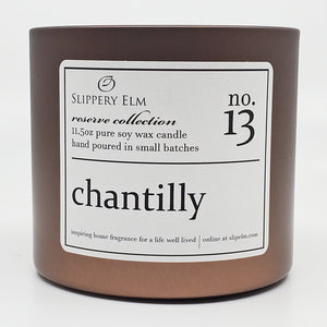 f.13/ Chantilly Reserve Collection 11.5oz Candle Tin