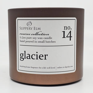 f.14/ Glacier Reserve Collection 11.5oz Candle Tin