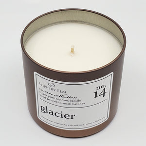 f.14/ Glacier Reserve Collection 11.5oz Candle Tin