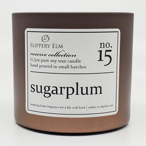 f.15/ Sugarplum Reserve Collection 11.5oz Candle Tin