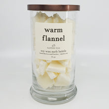 Load image into Gallery viewer, Warm Flannel Soy Wax Melt Brittle