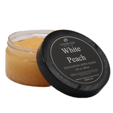 Load image into Gallery viewer, White Peach Exfoliating Body Scrub (8oz)