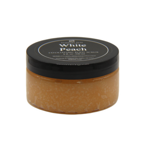 White Peach Exfoliating Body Scrub (8oz)